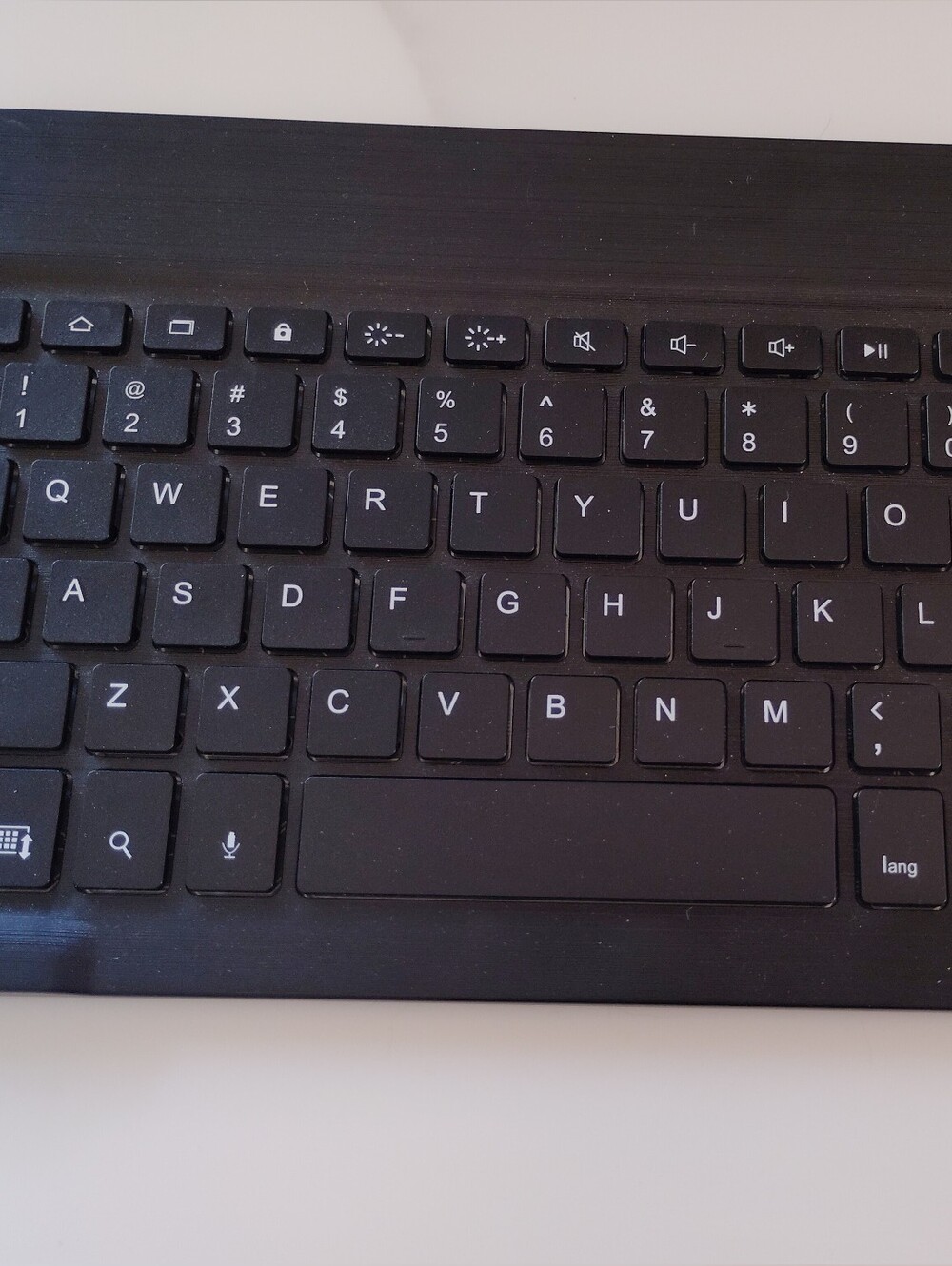 Slim Black Carry Along Bluetooth Keyboard